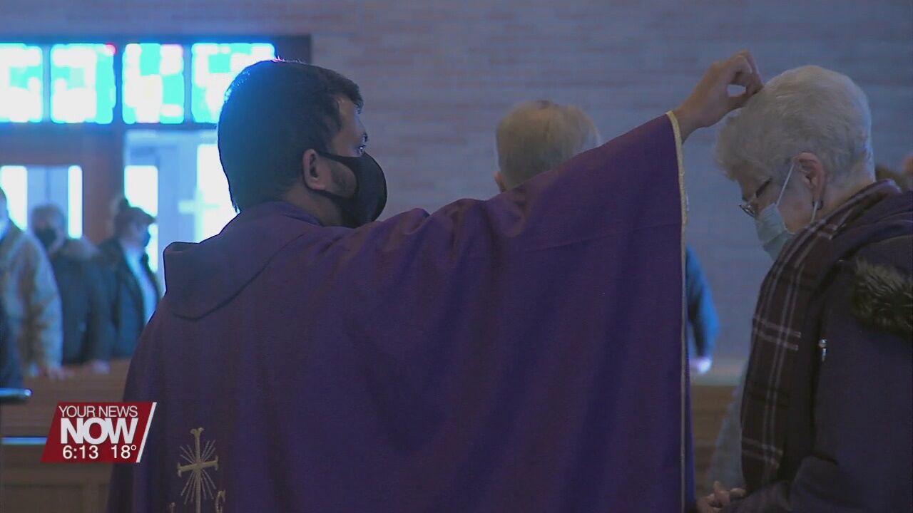St. Gerard celebrates beginning of Lent with Ash Wednesday Mass